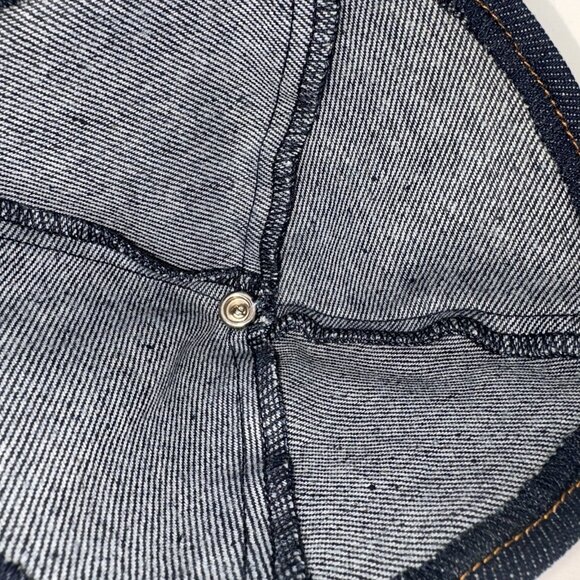 Rare Vintage Levi's Denim Yarmulke Limited Production 1980 Jewish Kippa Judaica - Picture 11 of 12